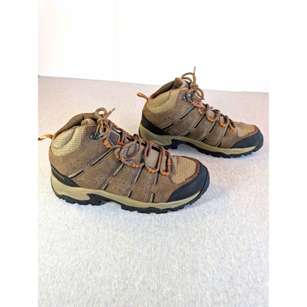 Columbia Men's Newton Ridge Plus II MPN YI5204-227 Tan/Black/Orange S-11 Wide